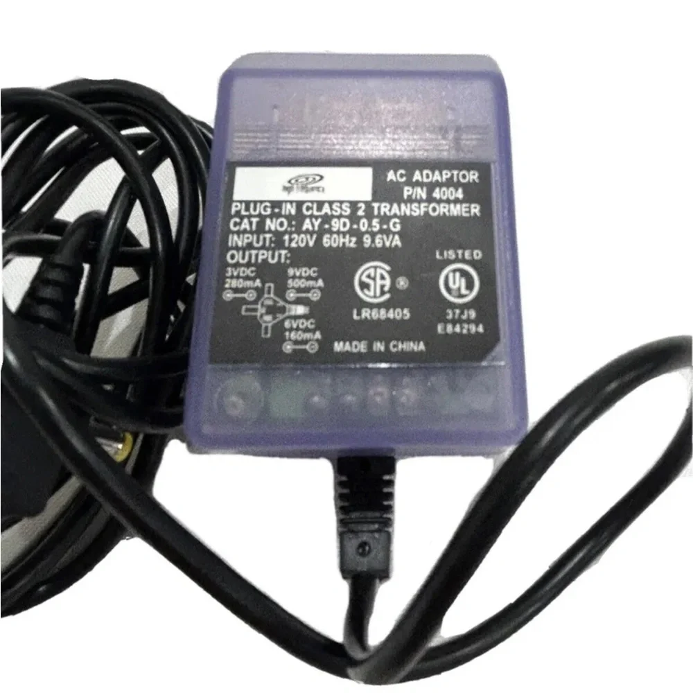 High Frequency AC Adaptor P/N 4004 Game Boy, Pocket, Game Gear GB GG GBP EUC